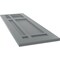Ekena Millwork True Fit PVC San Juan Capistrano Mission Style Fixed Mount Shutters, Ocean Swell, 15W x 72H, PR TFP001SJ15X072CH - alternate 11